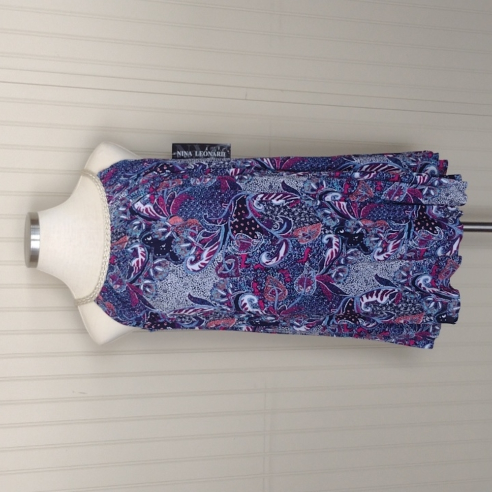 Nina Leonard print dress